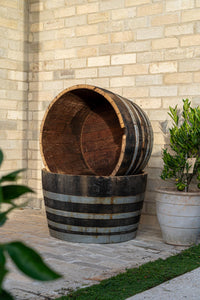 225L Oak Barrique Wine Barrel - Half